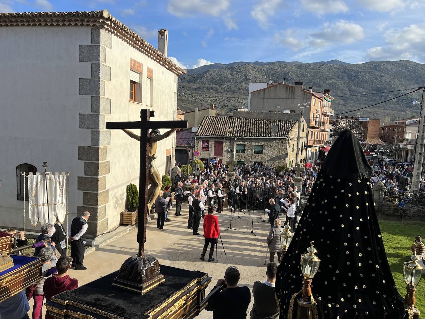 Semana Santa en Ávila. Procesión del Pique en Navaluenga. 