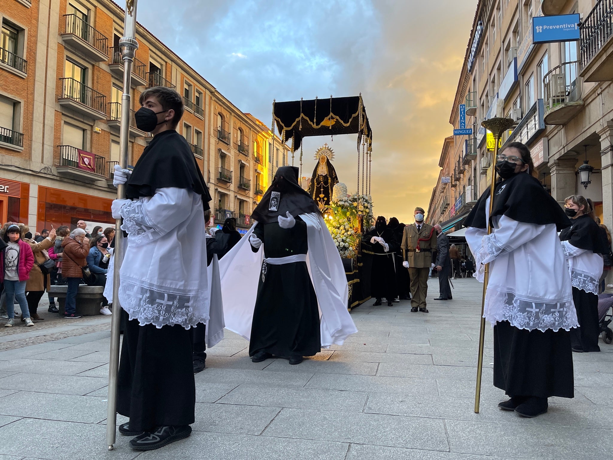 Procesiones del Jueves Santo en Segovia. 