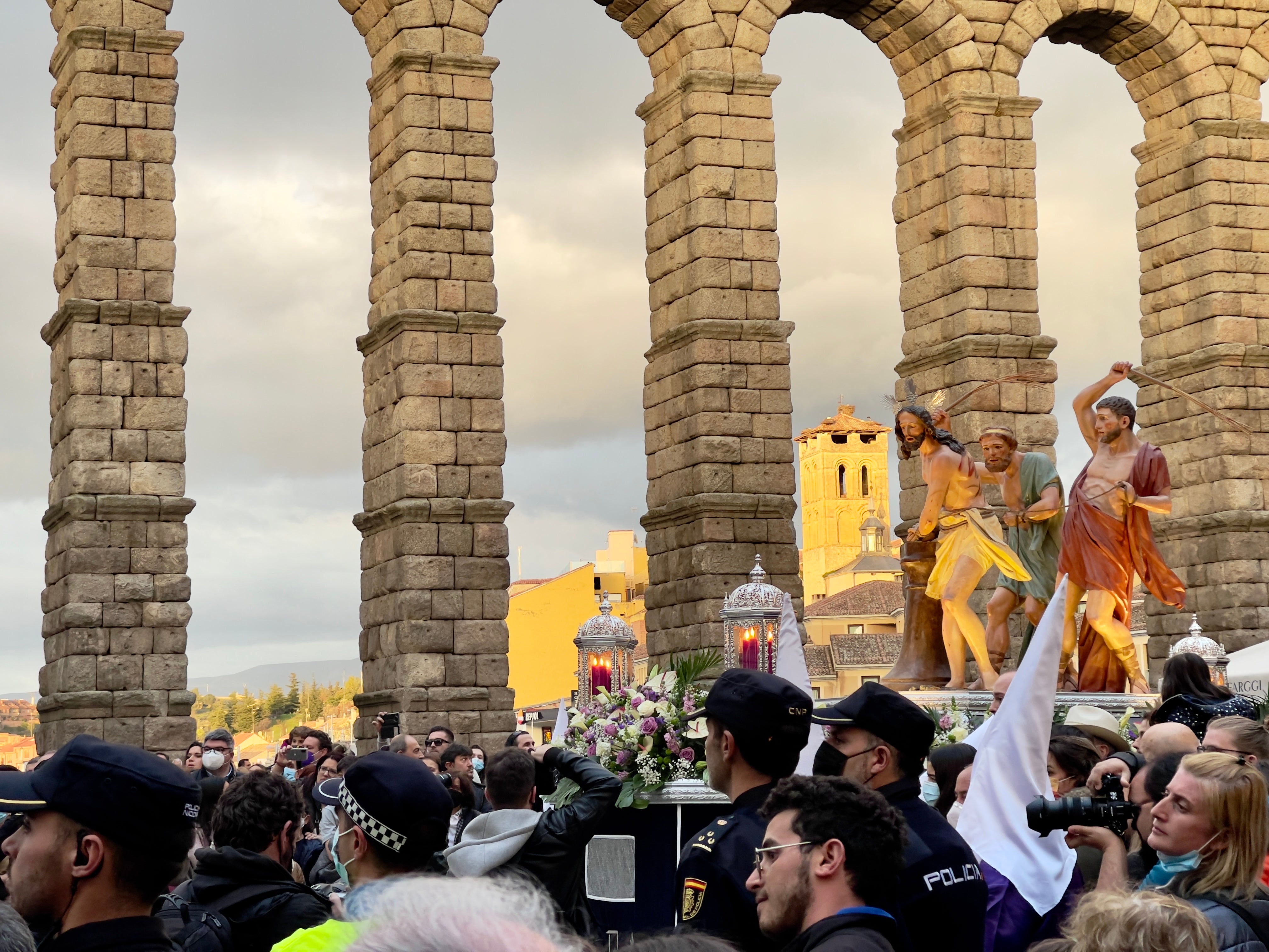 Procesiones del Jueves Santo en Segovia. 