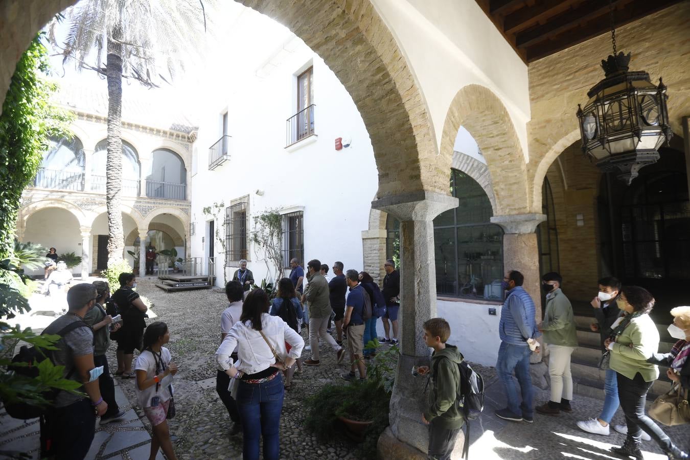 Los museos municipal de Córdoba cerrados por huelga, en imágenes