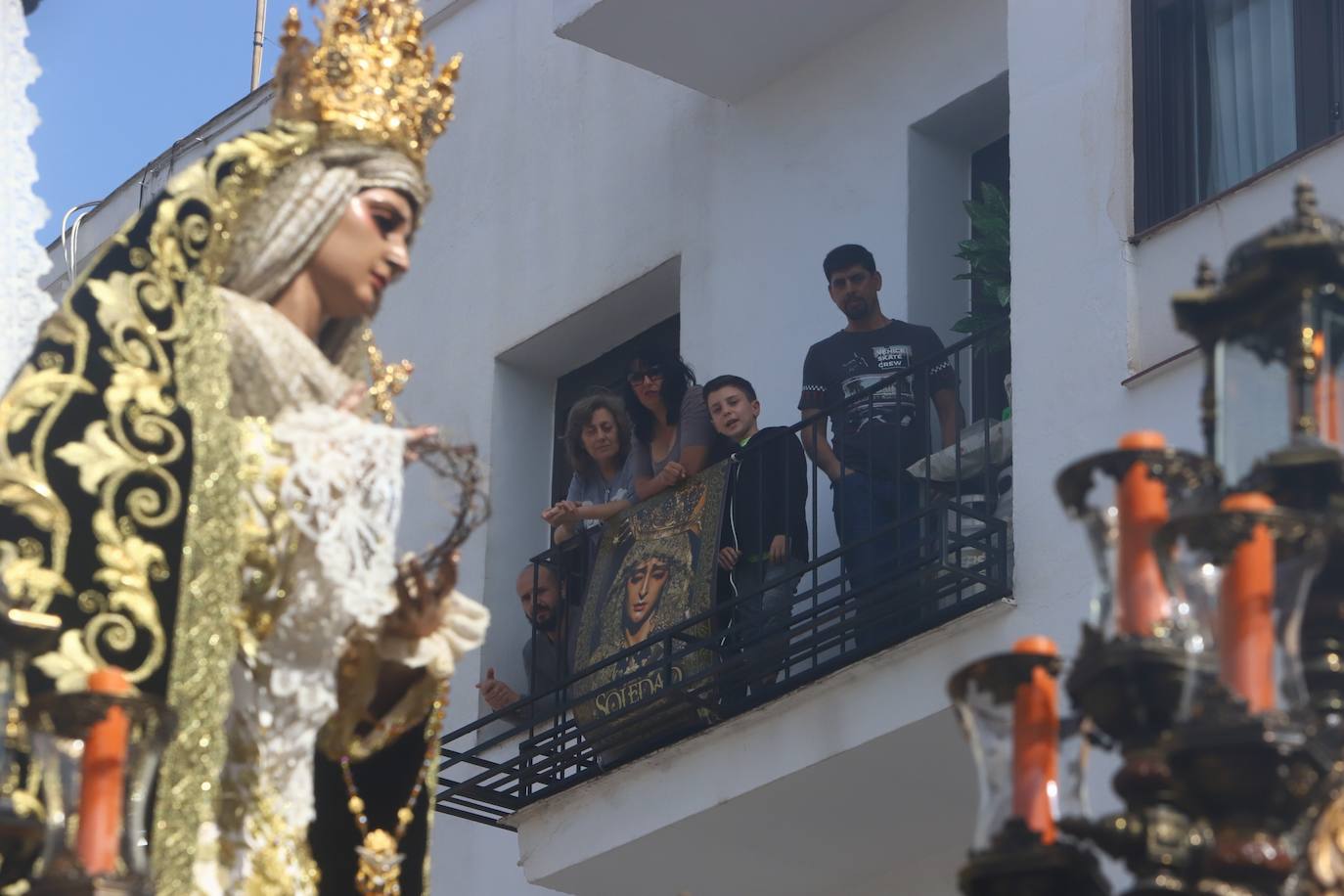 Viernes Santo | La vibrante procesión de la Soledad de Córdoba, en imágenes