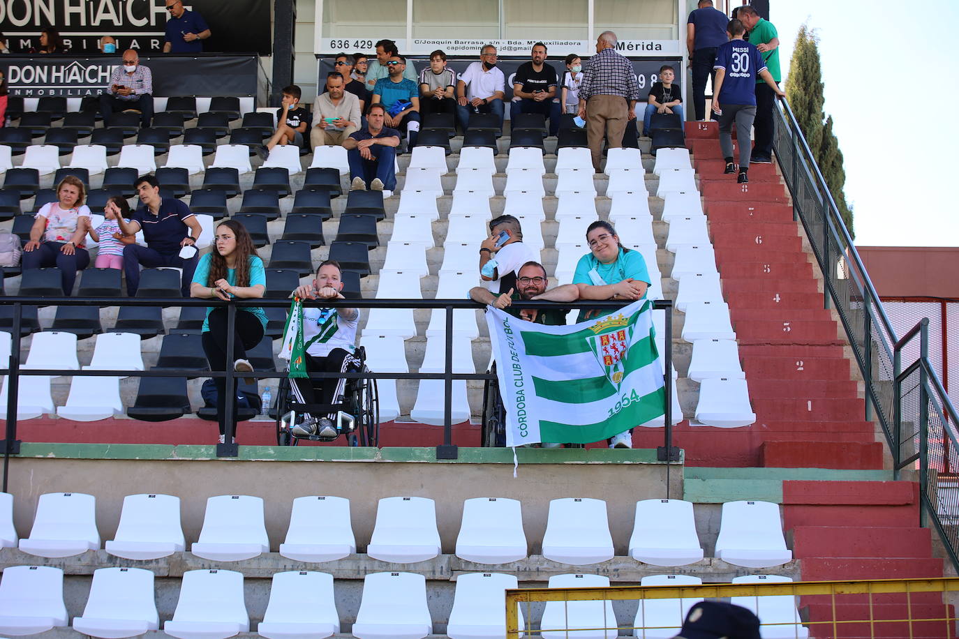 Así lo han vivido los mil cordobesistas del AD Mérida - Córdoba CF