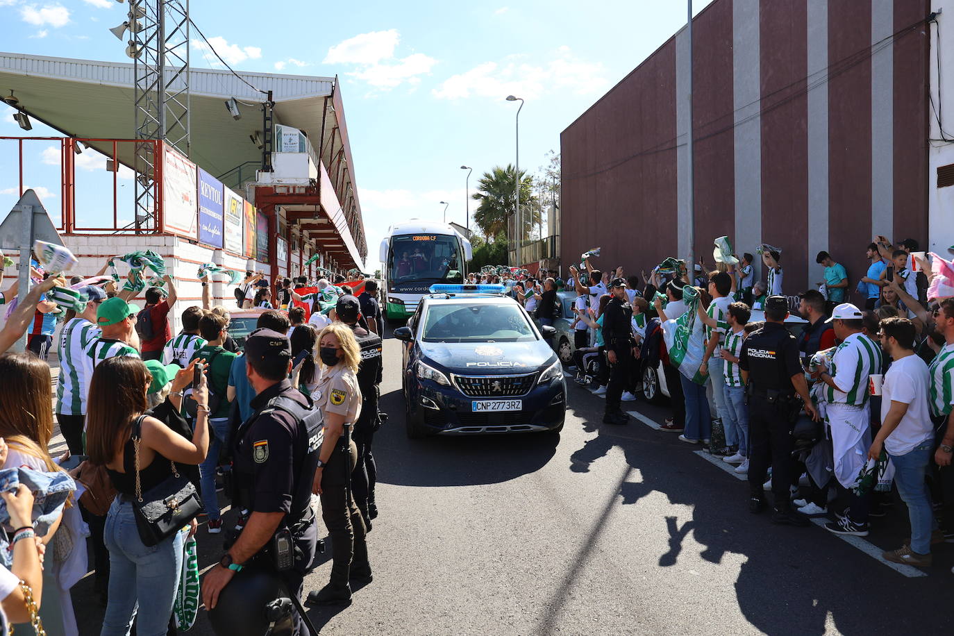 Así lo han vivido los mil cordobesistas del AD Mérida - Córdoba CF