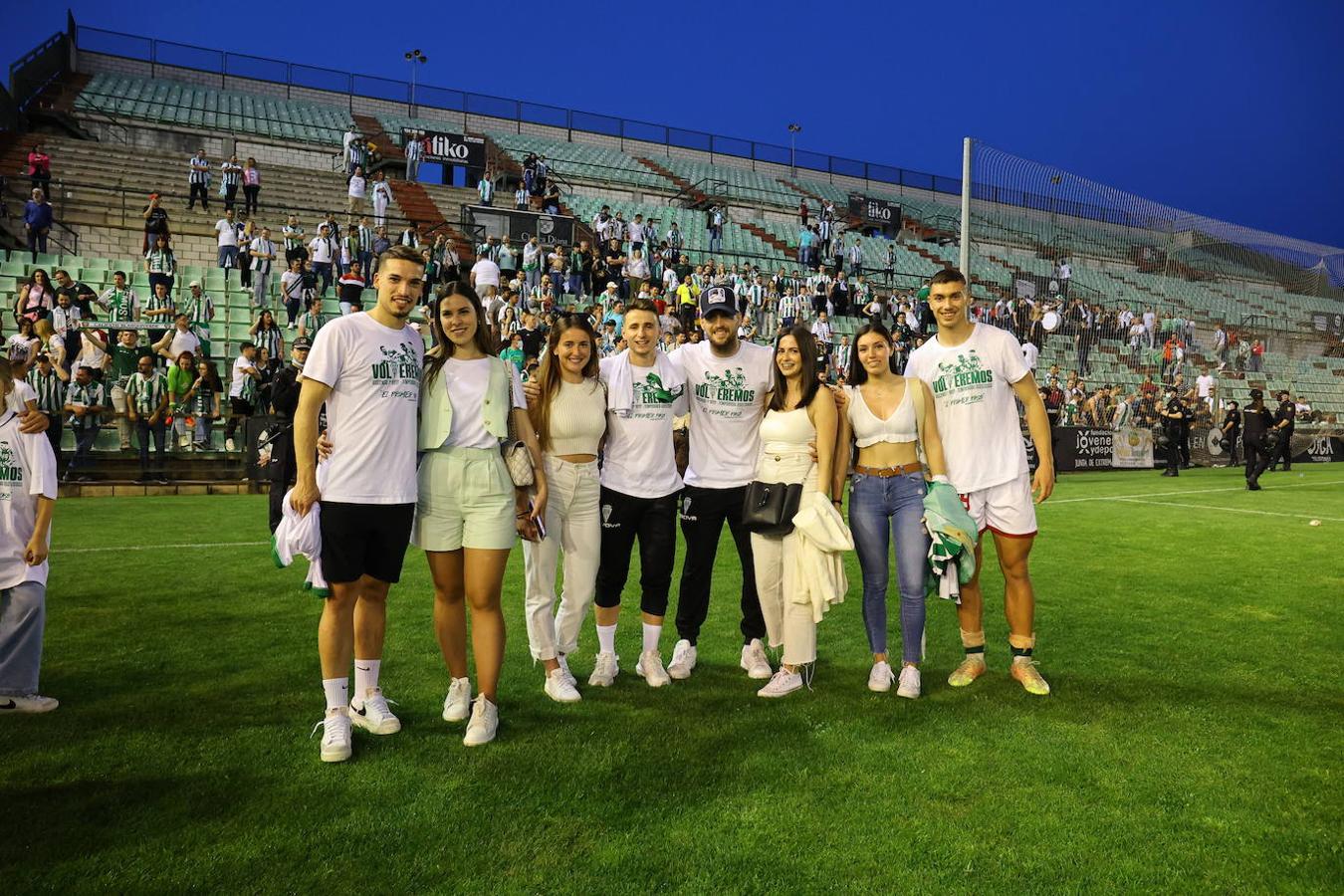 La fiesta del ascenso del Córdoba CF en Mérida, en imágenes