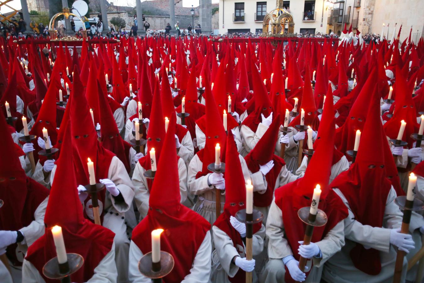 Zamora. Desfile procesional del Cristo de las Injurias