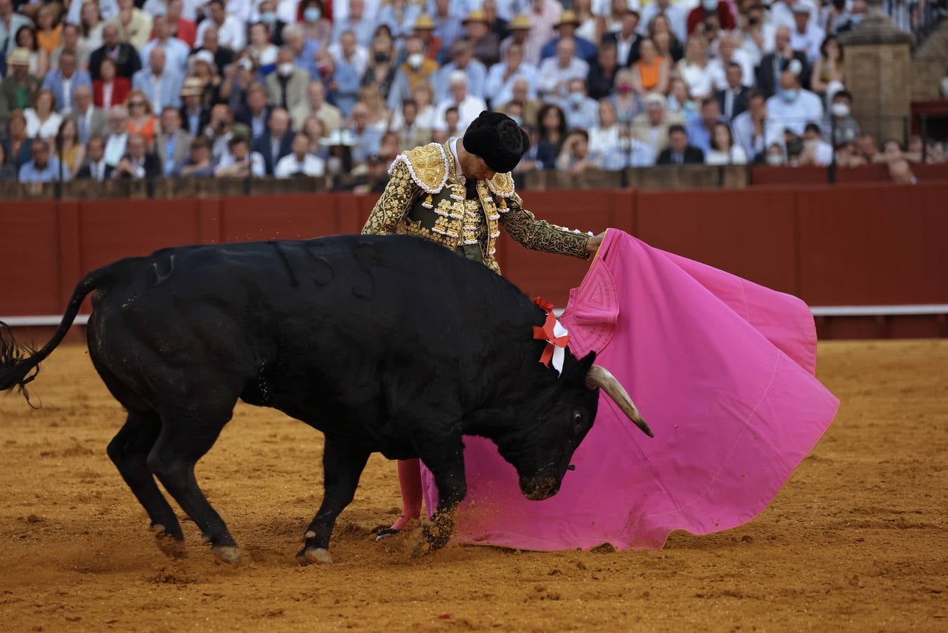 Corrida del Domingo de Resurrección en Sevilla con Morante de la Puebla, Juan Ortega y Pablo Aguado. JUAN FLORES