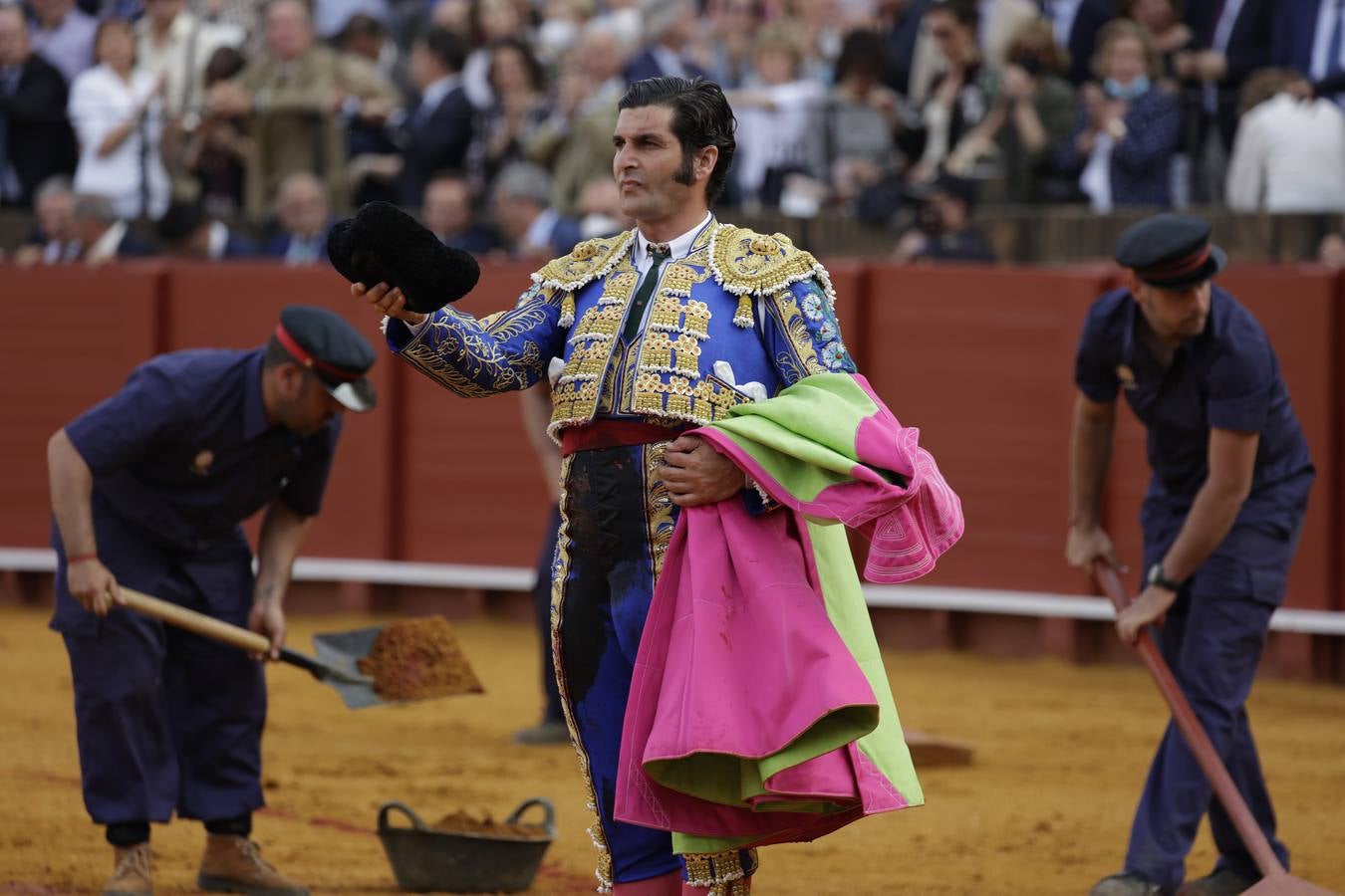 Corrida del Domingo de Resurrección en Sevilla con Morante de la Puebla, Juan Ortega y Pablo Aguado. JUAN FLORES