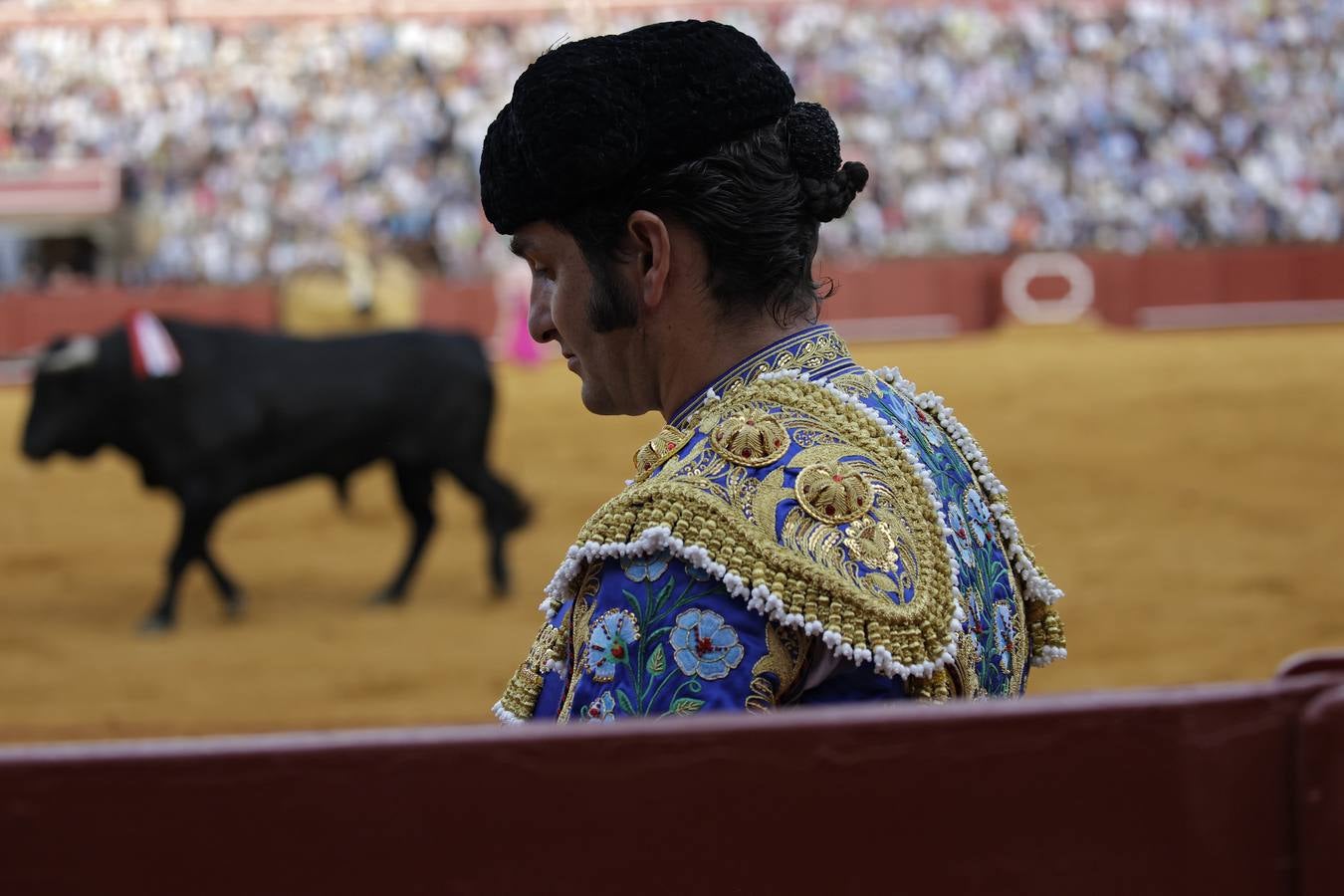 Corrida del Domingo de Resurrección en Sevilla con Morante de la Puebla, Juan Ortega y Pablo Aguado. JUAN FLORES