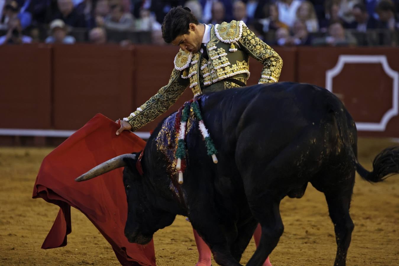 Corrida del Domingo de Resurrección en Sevilla con Morante de la Puebla, Juan Ortega y Pablo Aguado. JUAN FLORES