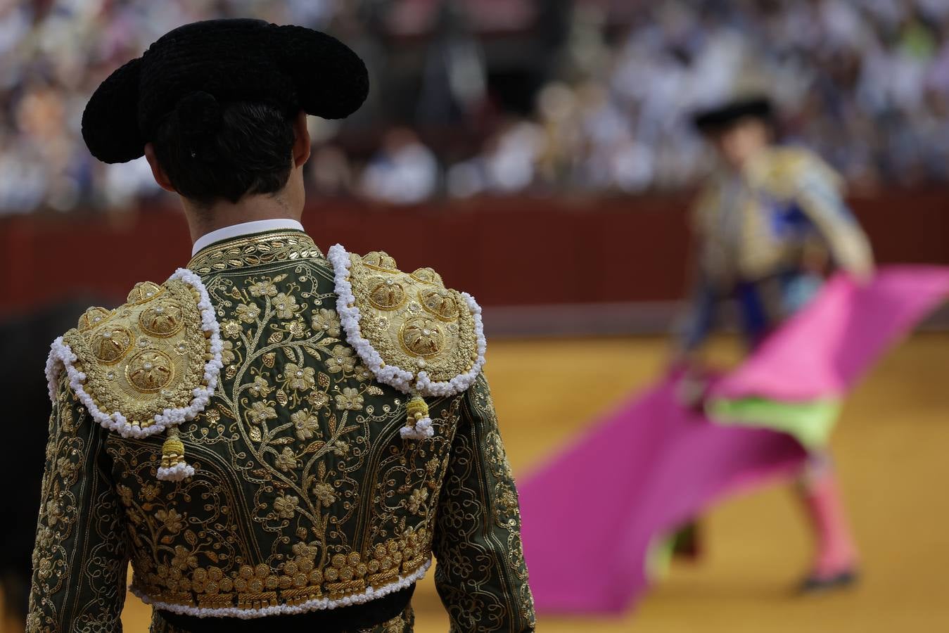 Corrida del Domingo de Resurrección en Sevilla con Morante de la Puebla, Juan Ortega y Pablo Aguado. JUAN FLORES