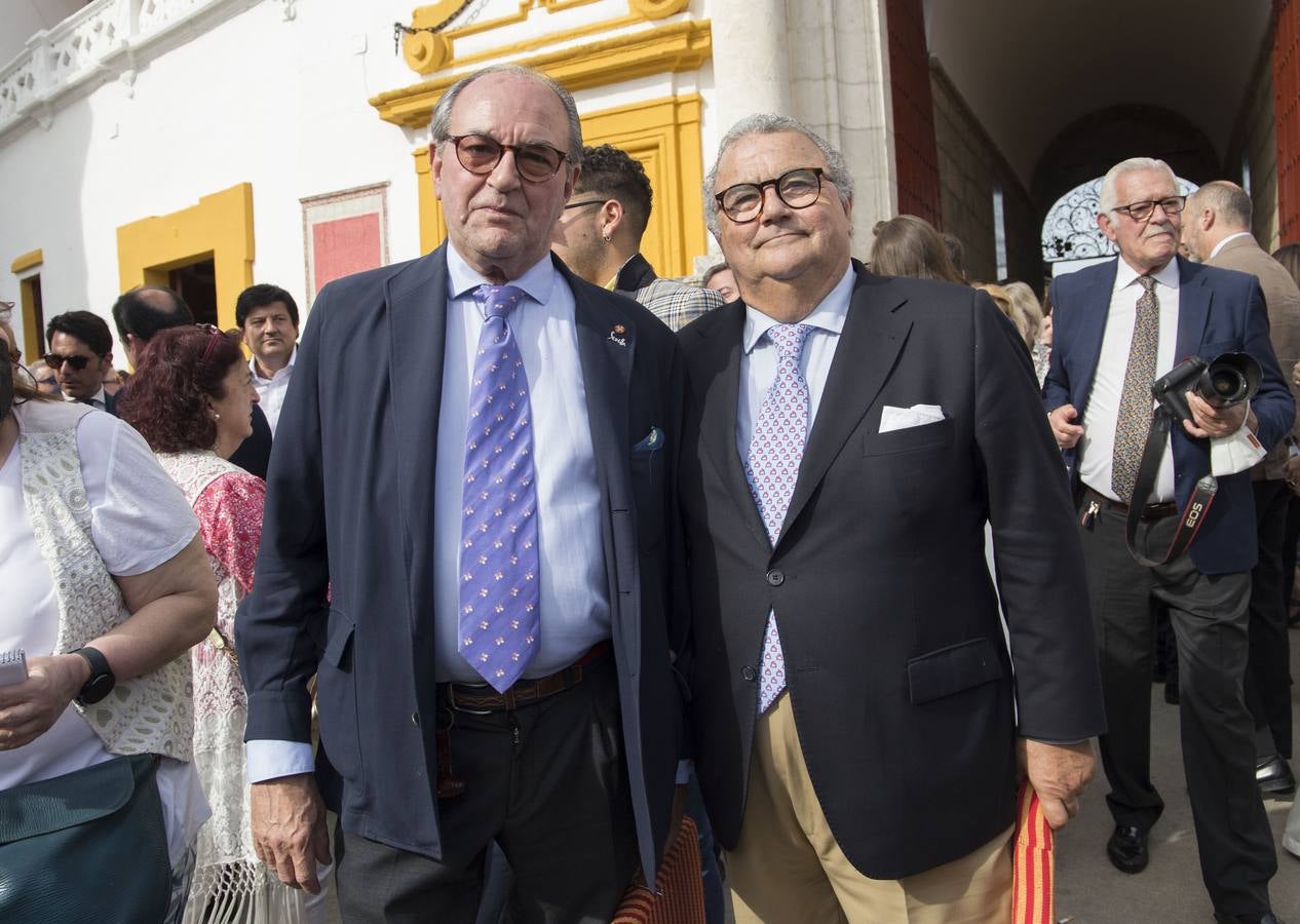 Alejandro Ollero y Paco Eguía. ROCÍO RUZ