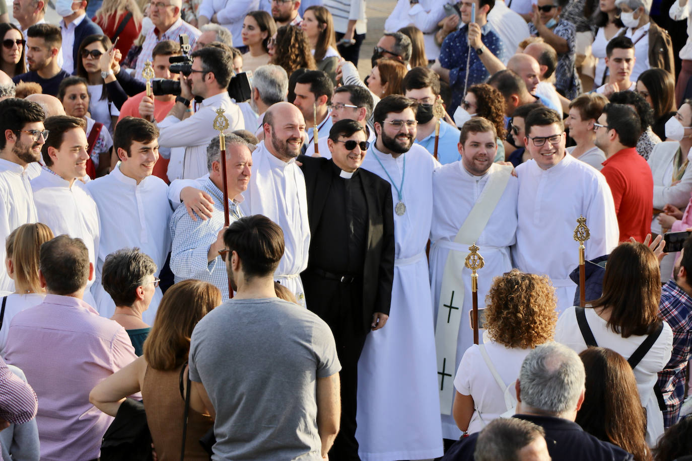 La multitudinaria romería de Bajada de la Virgen de Araceli a Lucena, en imágenes