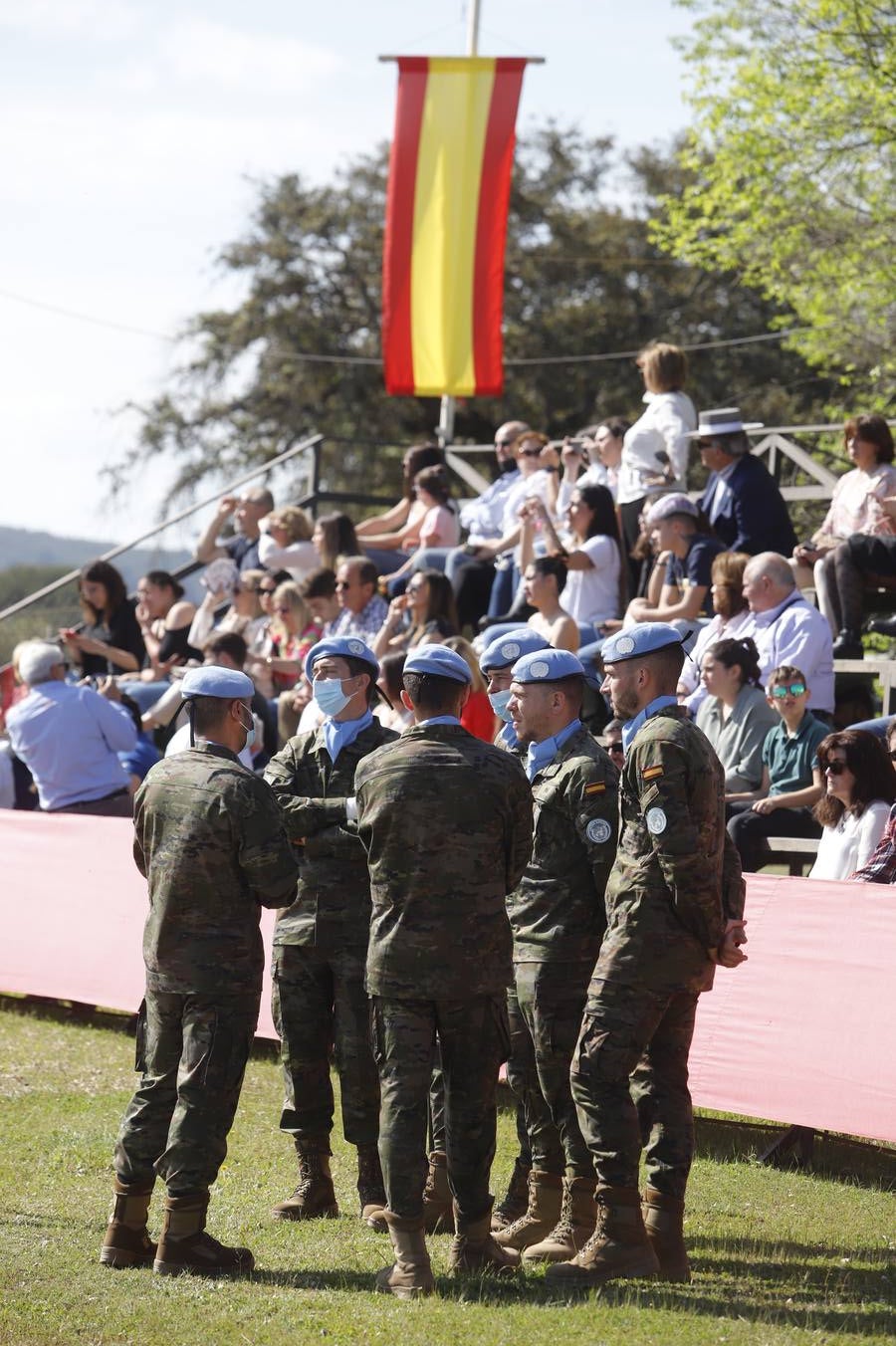 La emocionante despedida de la Bri X de Cerro Muriano en su misión a Líbano, en imágenes