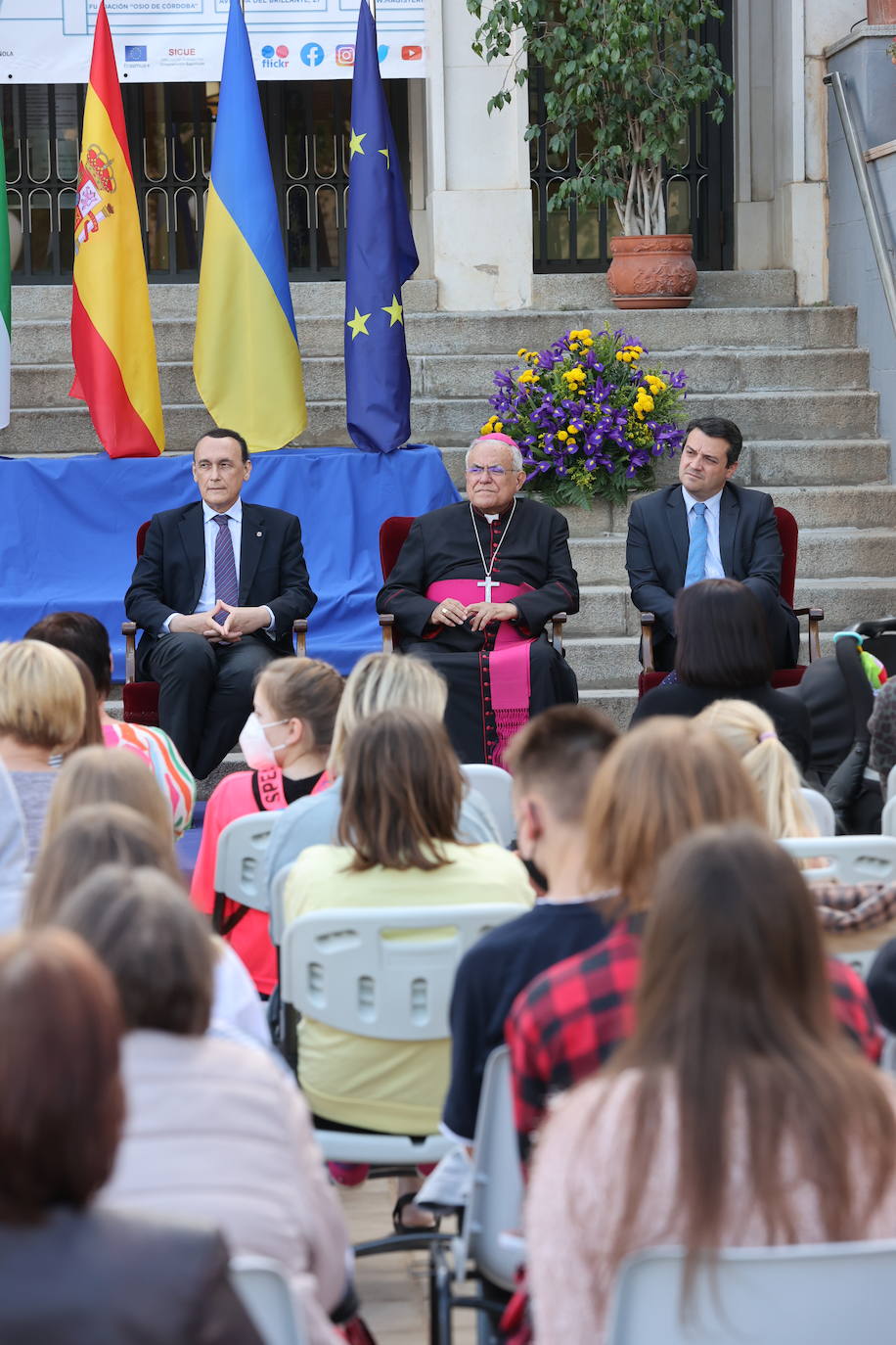 En imágenes, el proyecto de apoyo educativo a familias de Ucrania de Sagrado Corazón en Córdoba