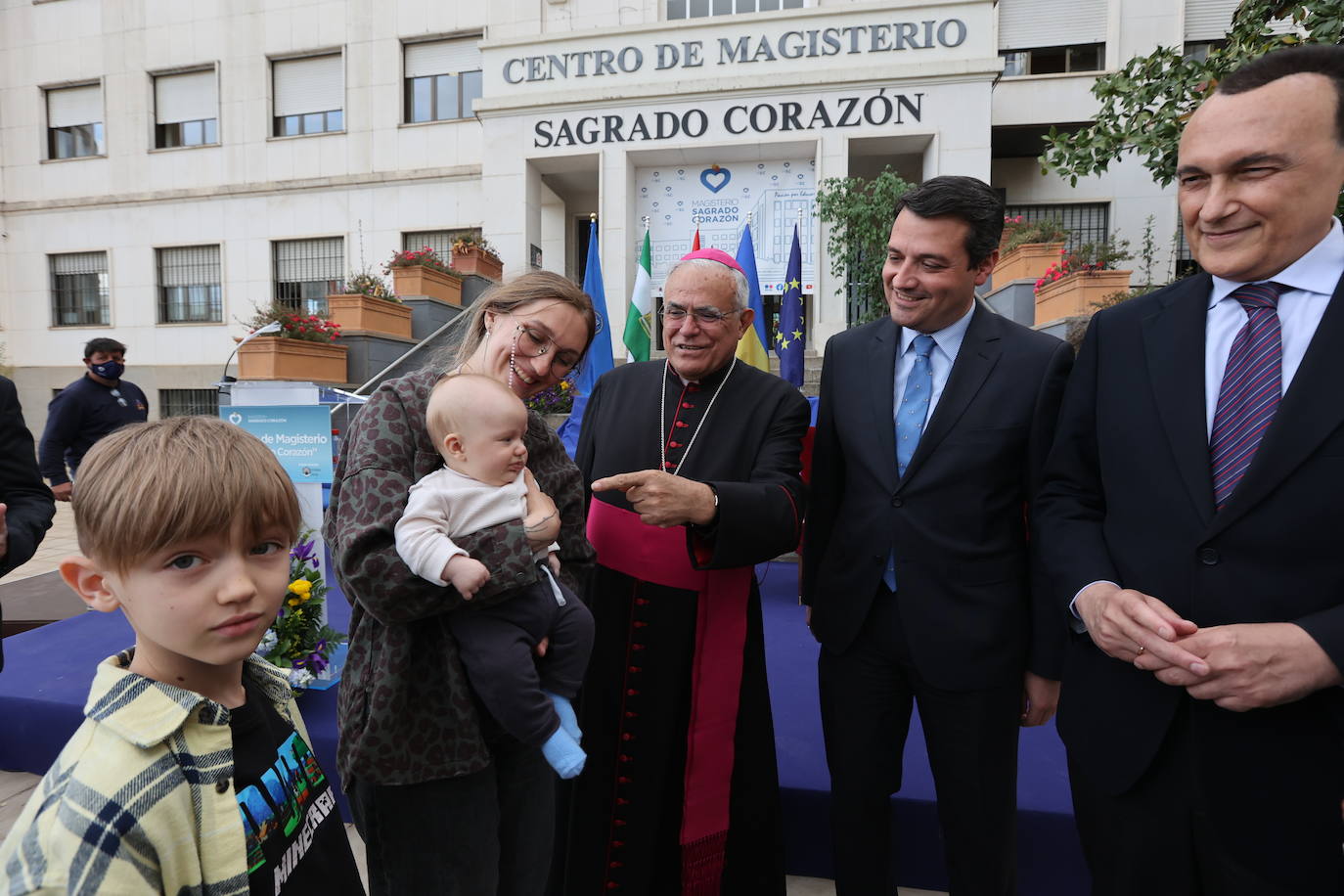 En imágenes, el proyecto de apoyo educativo a familias de Ucrania de Sagrado Corazón en Córdoba