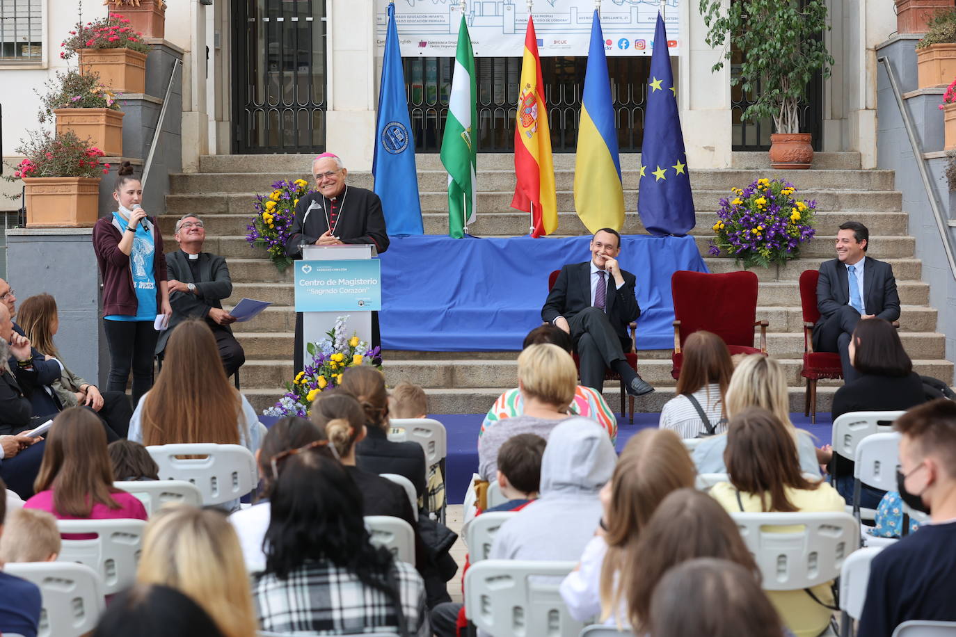 En imágenes, el proyecto de apoyo educativo a familias de Ucrania de Sagrado Corazón en Córdoba