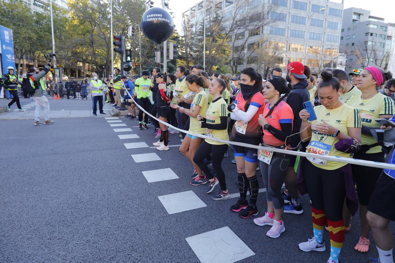 Superación, sudor y lágrimas: las mejores imágenes del maratón de Madrid 2022