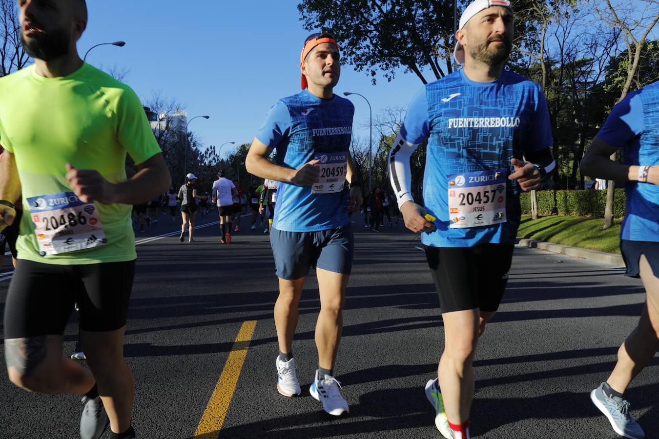 Superación, sudor y lágrimas: las mejores imágenes del maratón de Madrid 2022