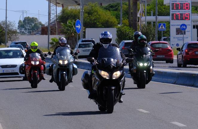 Fotos: Llegada de las primeras motos a El Puerto