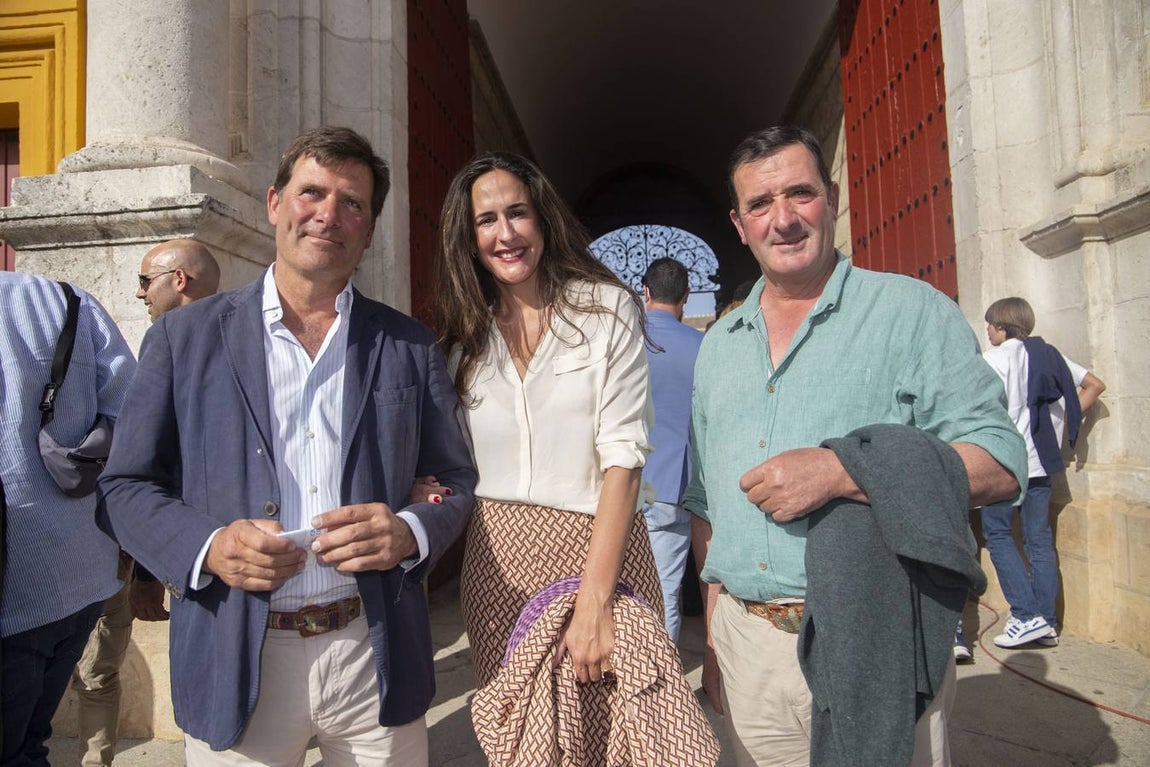 Pablo de la Puerta, Ana Herrero y Julio de la Puerta. ROCÍO RUZ