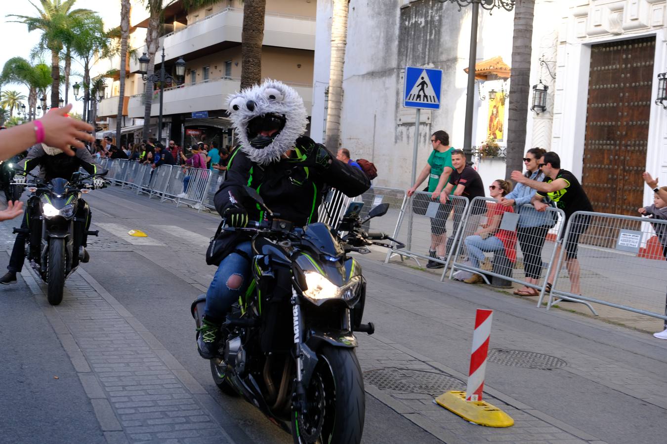 Fotos: Gran ambiente en El Puerto para dar la bienvenida al Gran Premio de Motociclismo