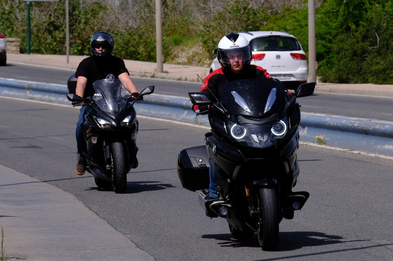 Fotos: Gran ambiente en El Puerto para dar la bienvenida al Gran Premio de Motociclismo