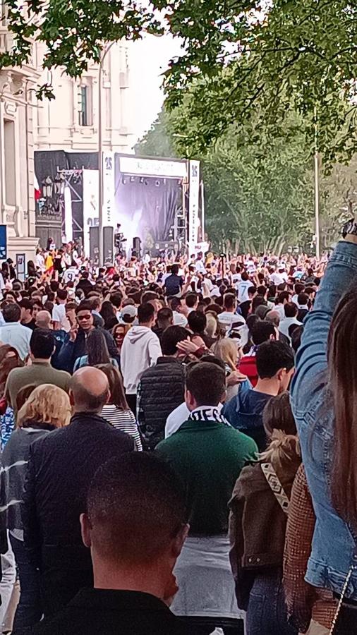 Vista del escenario desde Casa de América