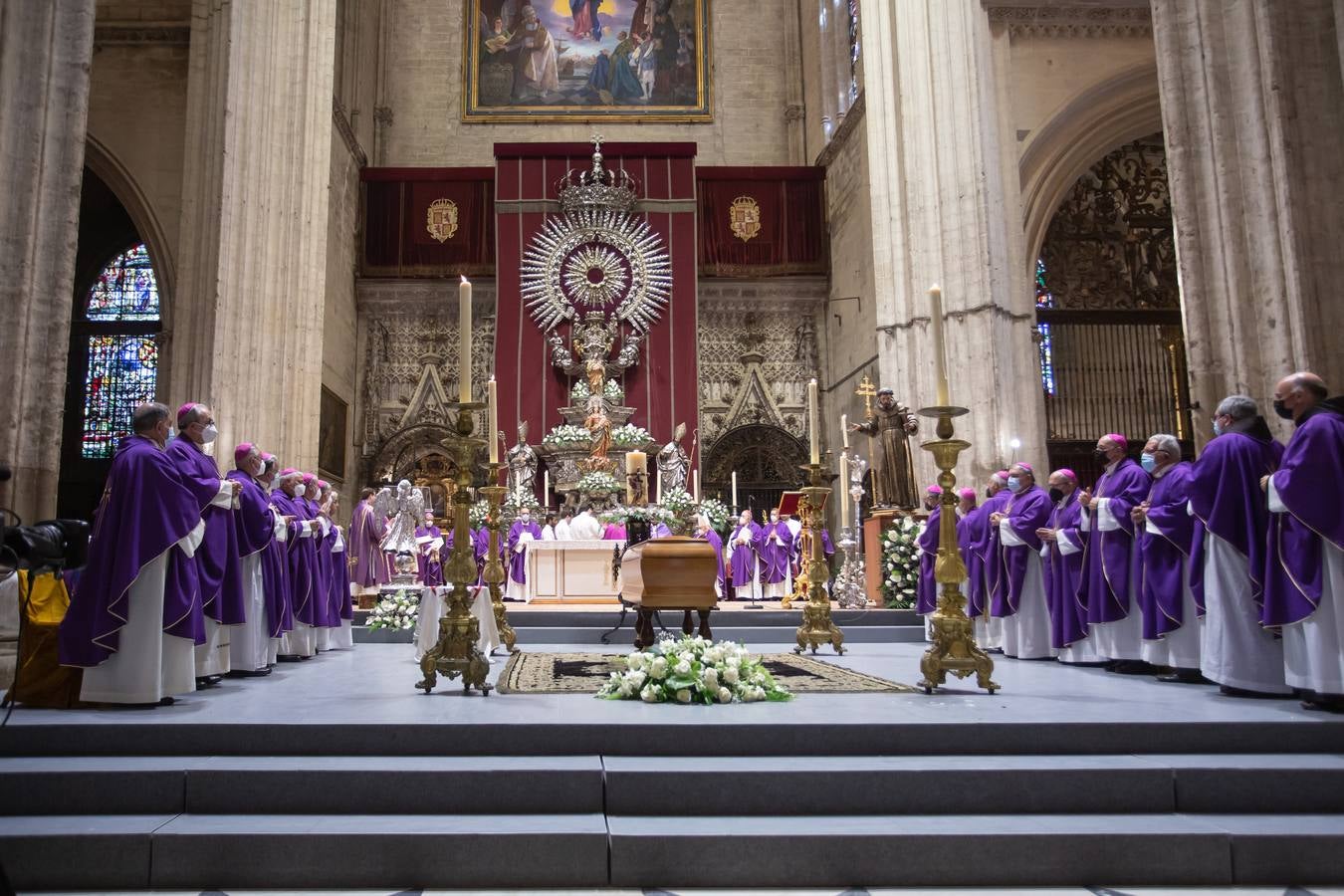 Misa de corpore in sepulto del cardenal Amigo Vallejo. VANESSA GÓMEZ