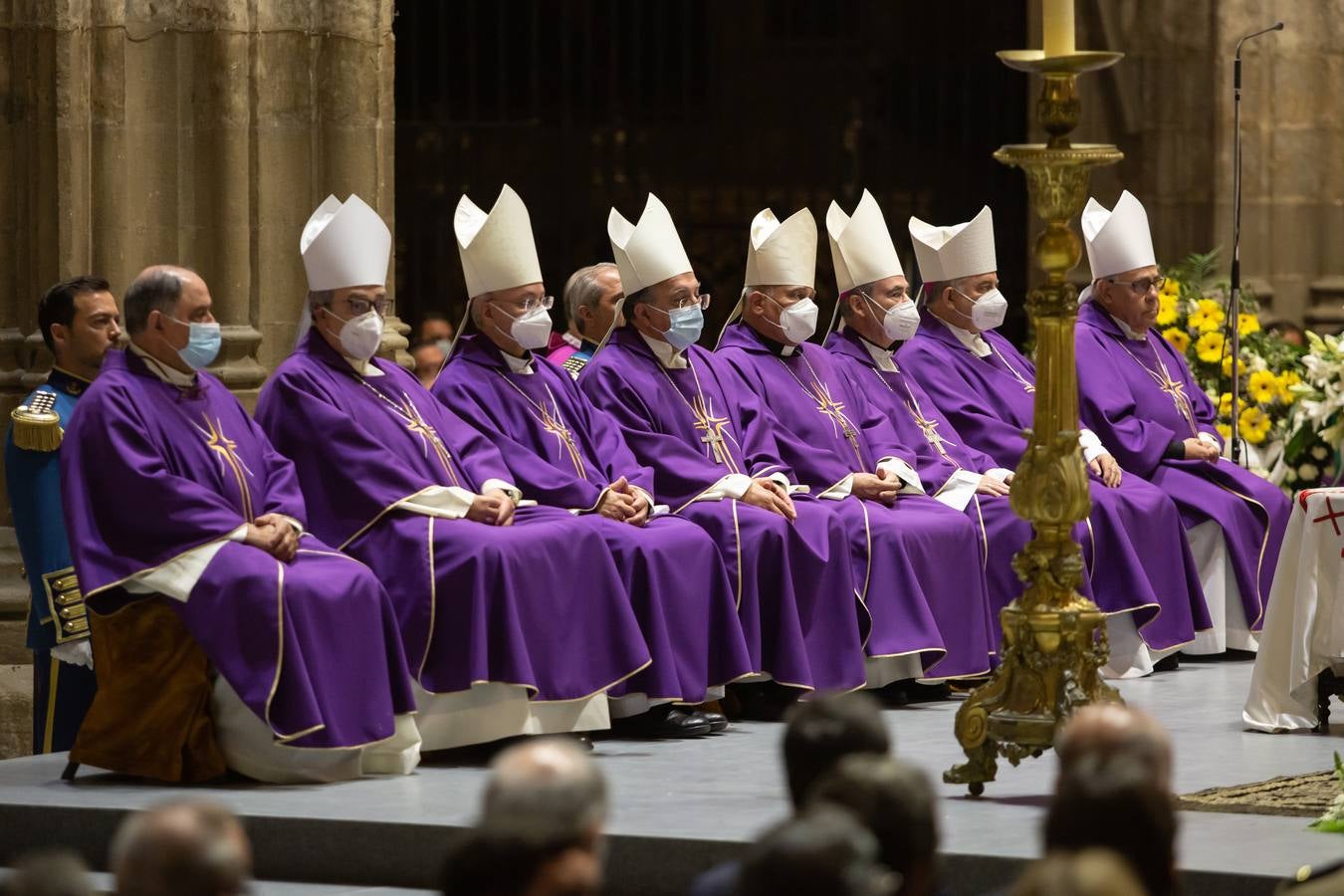 Misa de corpore in sepulto del cardenal Amigo Vallejo. VANESSA GÓMEZ