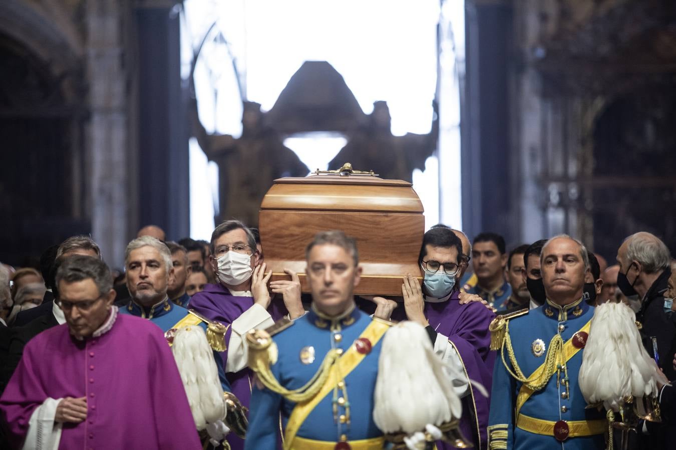 Misa de corpore in sepulto del cardenal Amigo Vallejo. VANESSA GÓMEZ