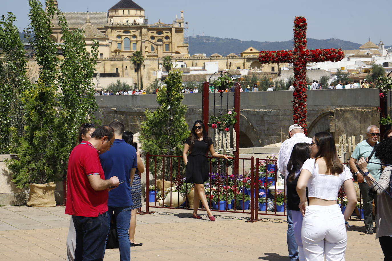 El ambiente turístico en las Cruces de Mayo de Córdoba 2022