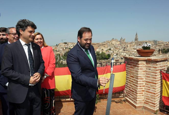 Juan José Alcalde con Paco Núñez. 