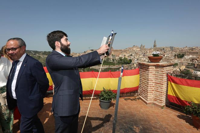 El diputado de Vox Manuel Mariscal. 