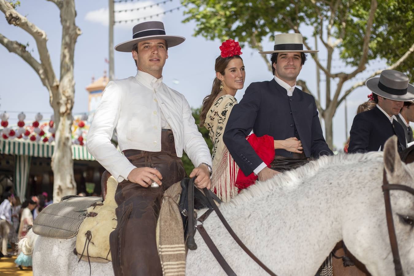 Juan Fernández-Astolfi, Jaime Domecq y Blanca Morenés. ROCÍO RUZ