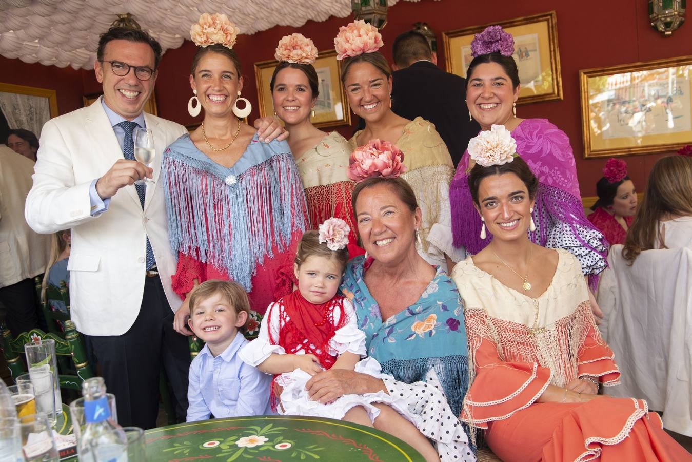 Delfín Cabrera, María Castellano, Mayo Torres, María Román, Patricia Jiménez Terry, Carlos Cardoso, Manuela Cardoso, Luisa Jiménez y Claudia Gutiérrez- Cortines. ROCÍO RUZ