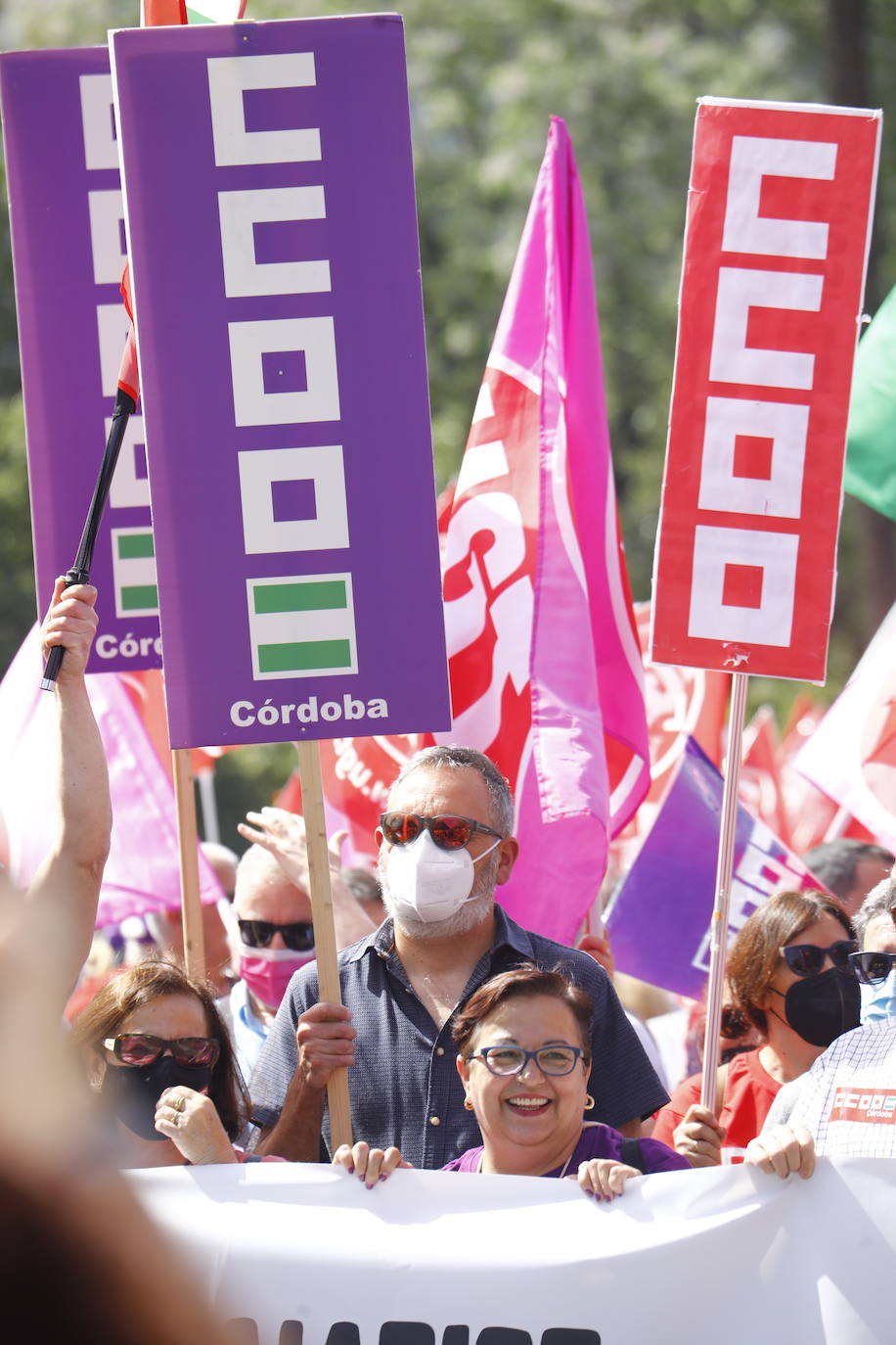 La manifestación del 1 de Mayo en Córdoba, en imágenes