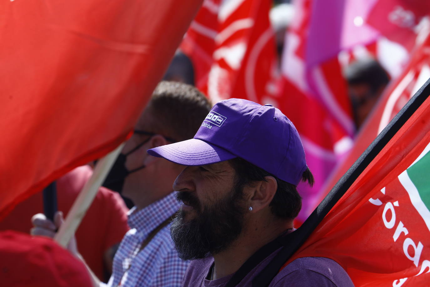 La manifestación del 1 de Mayo en Córdoba, en imágenes