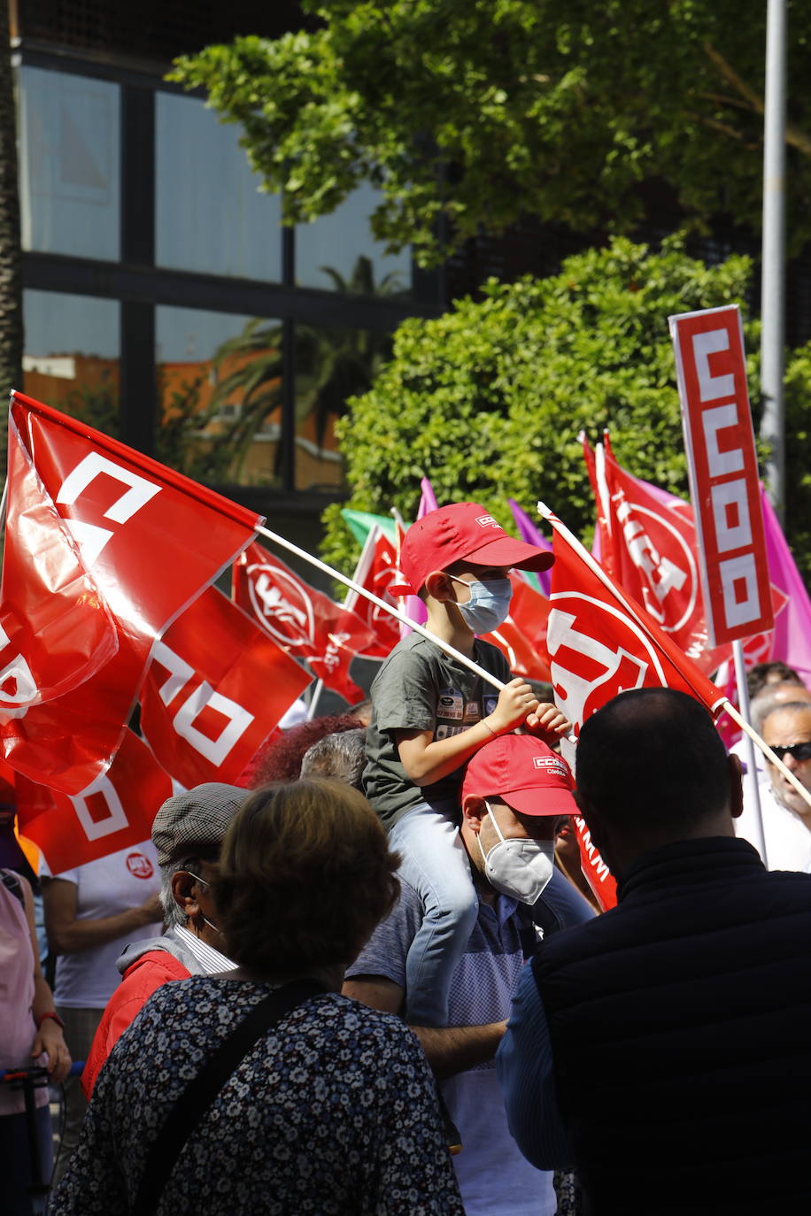 La manifestación del 1 de Mayo en Córdoba, en imágenes