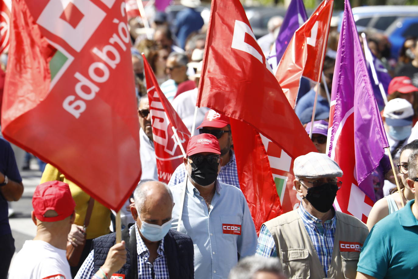 La manifestación del 1 de Mayo en Córdoba, en imágenes