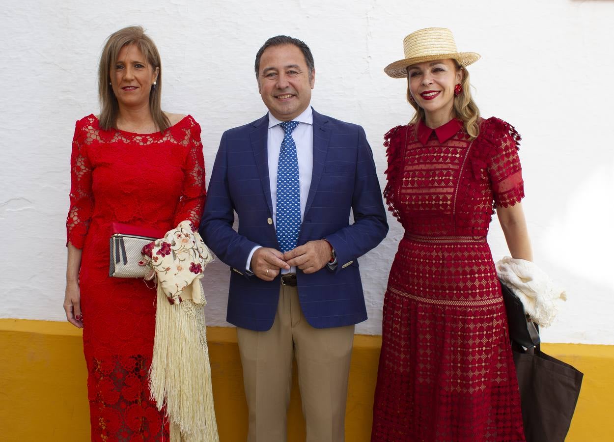 Rocío Reinoso, Ricardo Sánchez y Charo Amaya. MANUEL GÓMEZ