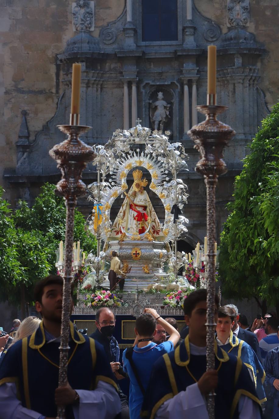 La procesión de la Virgen de la Cabeza en Córdoba, en imágenes