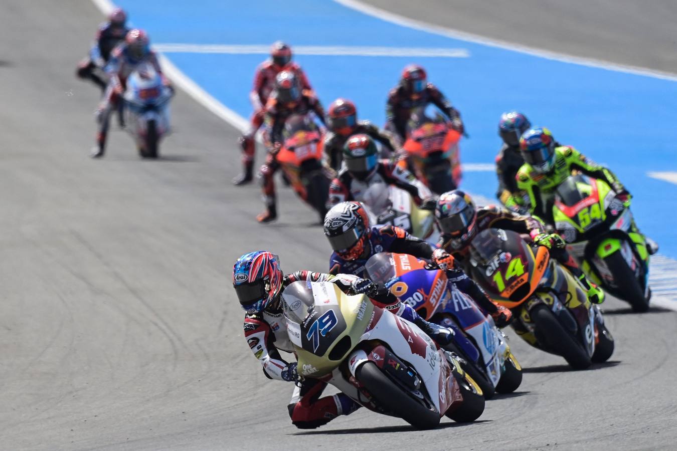 GALERÍA: Las fotos de la carrera de Moto 2 en Jerez