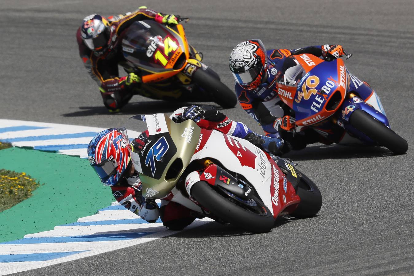 GALERÍA: Las fotos de la carrera de Moto 2 en Jerez