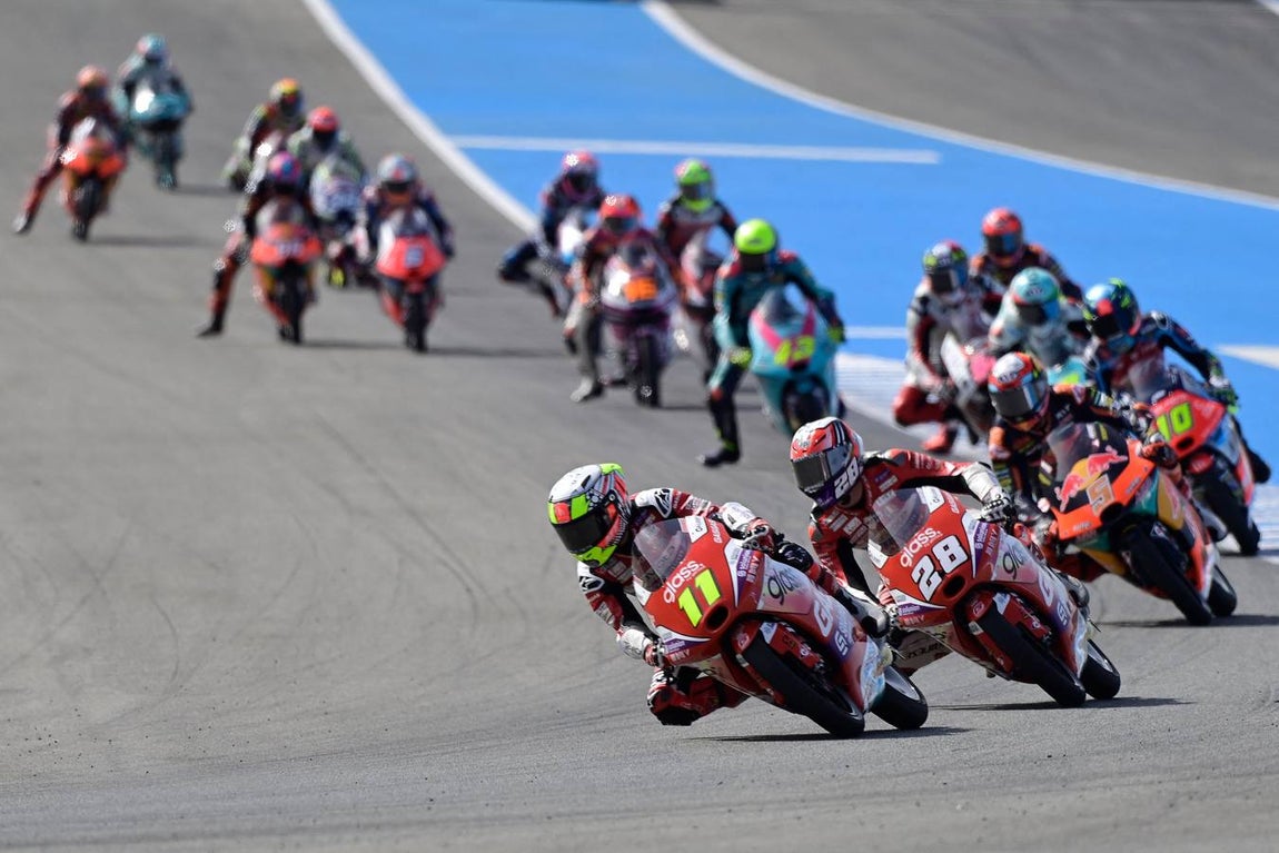 GALERÍA: Las fotos de la carrera de Moto 2 en Jerez