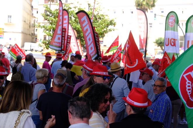 Fotos: Las manifestaciones del Primero de Mayo en Cádiz, en imágenes