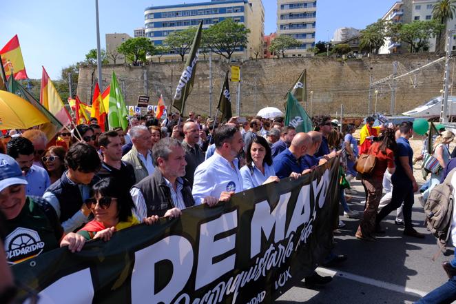 Fotos: Las manifestaciones del Primero de Mayo en Cádiz, en imágenes