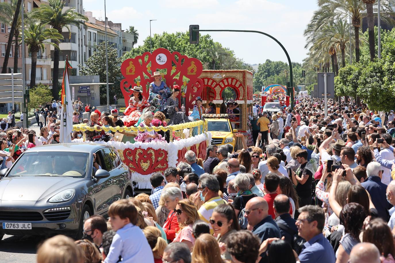 La espectacular Batalla de las Flores de Córdoba 2022, en imágenes