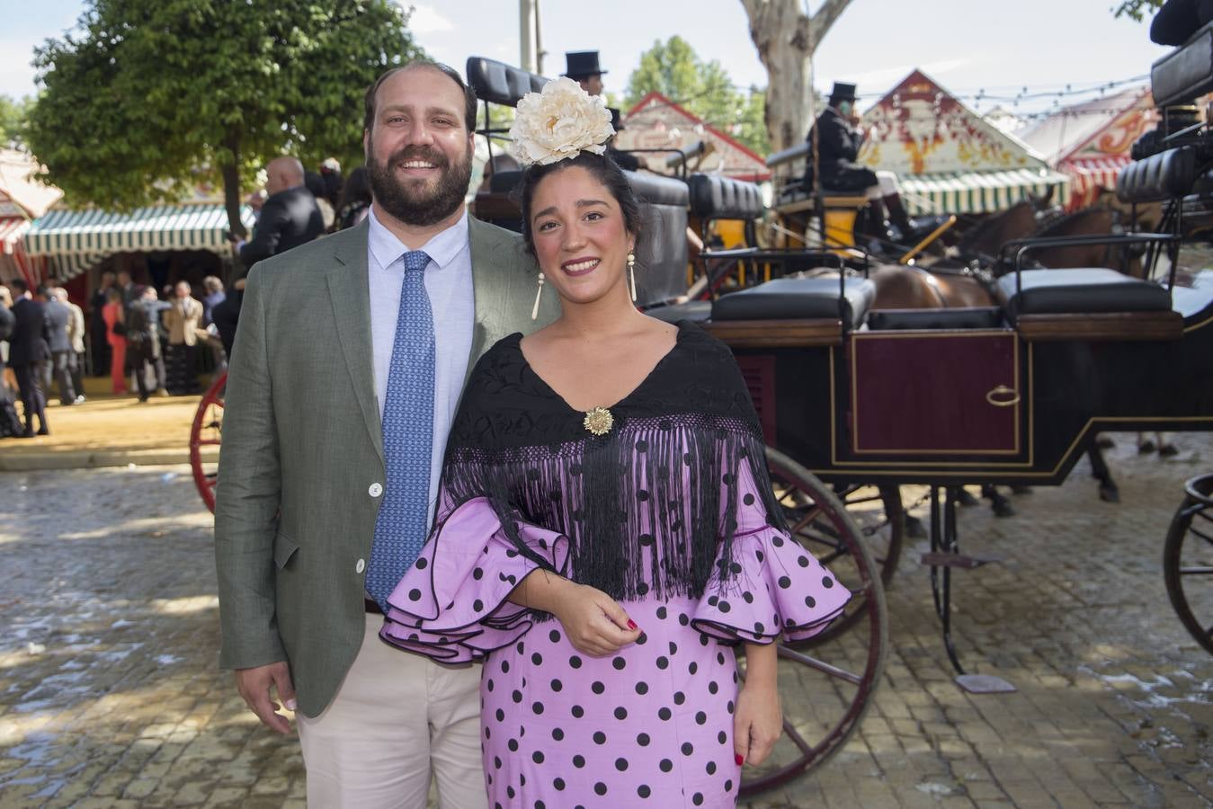 Pablo Márquez y Ángela Fal-Conde. ROCÍO RUZ