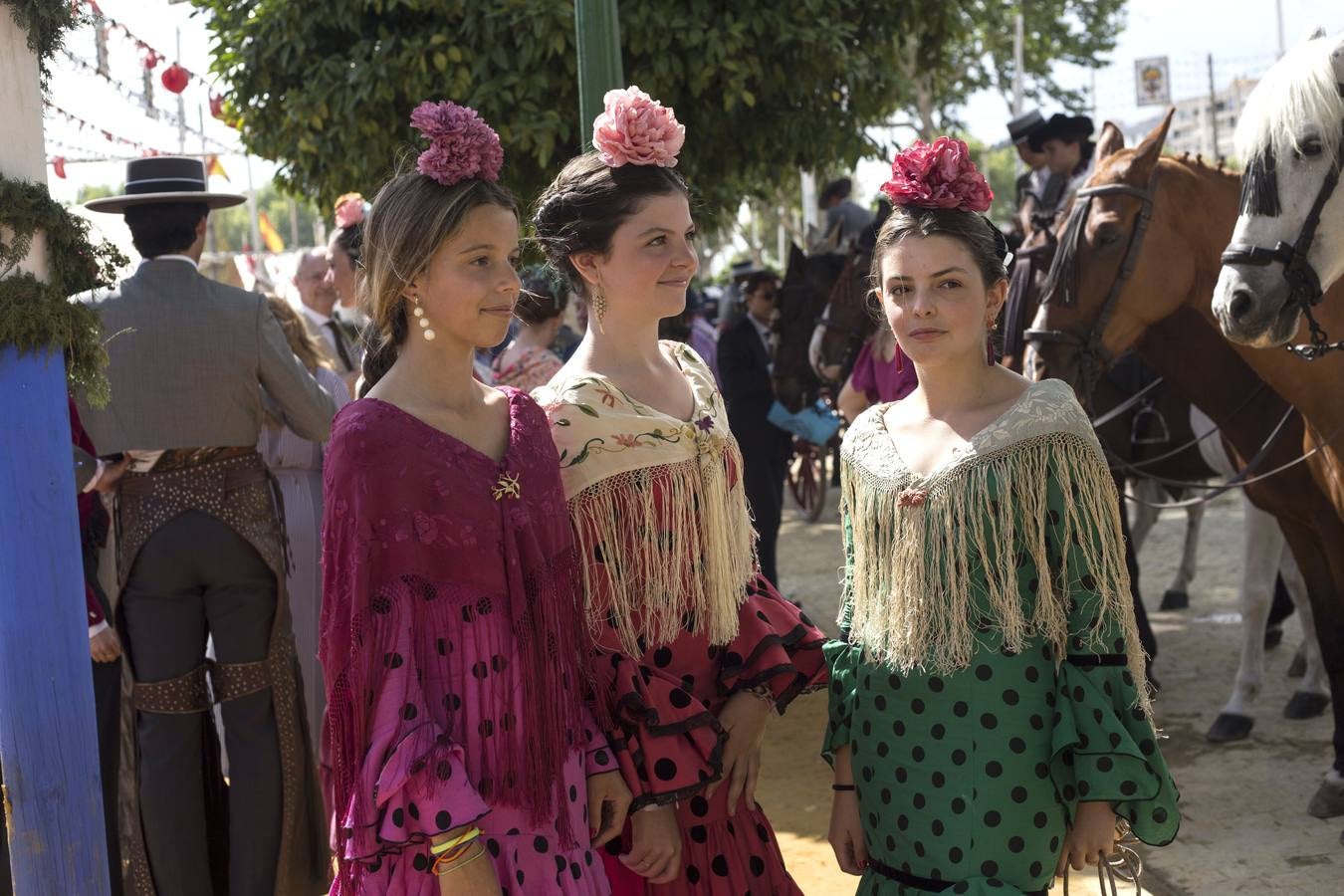 Elena, Alejandra y Ana Arduán. ROCÍO RUZ