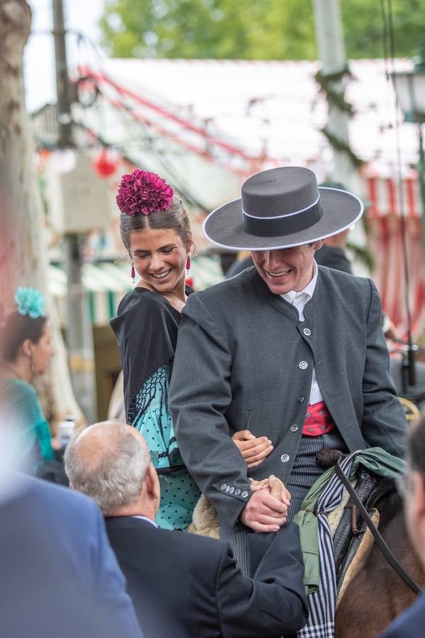 Ambiente en el real durante el miércoles de la Feria de Sevilla 2022. VANESSA GÓMEZ